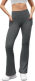 Women Trousers Flared Leggings Bootcut Yoga Pants Strech Sports Pants Casual Bussiness Work Trousers with Pockets