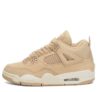 Womens Air Jordan 4 Retro W Sneaker, Hemp & Light Orewood Brown, Size 7.5-9