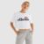 Womens Alberta Cropped Tee White (black also available) – Size 8-22