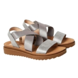 Womens Ana Sandals Comfort Crisscross Strap Wide Womens Sandals size 5