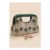 Womens Cream Palm Tree Embroidered Cross Body Bag