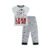 Womens Disney 101 Dalmatians Lean on Me Pyjamas Grey Long Pjs