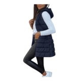 Womens Fleece Gilet Lightweight Quilted Waistcoat for UK Winter