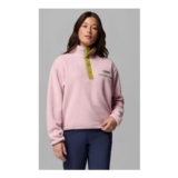 Womens Helvetia II Cropped Sherpa Half Snap Fleece