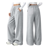 Womens Joggers, Straight Leg, Pockets, Elastic Waist