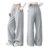 Womens Joggers Sweatpants, Straight-Leg Tracksuit Bottoms with Pockets