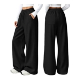 Womens Joggers Sweatpants with Pockets Elastic Waist, Casual
