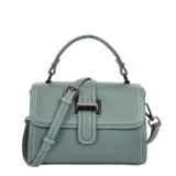 Womens Leather Handbag Top Handle Crossbody Bag Polly