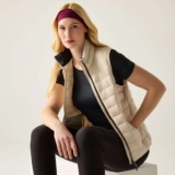 Womens Marizion Quilted Gilet Perfectly Pale ( Sizes 8 to 20 ) w/code free delivery for members.