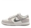 Womens NIKE DUNK LOW W SNEAKER Sail, Silver & Bone, Size 8.5-9