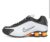 Womens NIKE SHOX R4 W SNEAKER Blue, Silver & Orange, Size 3-5