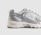 Womens New Balance 530 Trainers Silver Metallic Reflection, Size 3.5-8