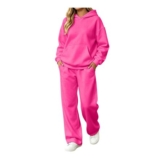 Womens Oversized 2-Piece Tracksuit, Hoodie and Sweatpants