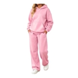 Womens Oversized 2-Piece Tracksuit with Hoodie and Sweatpants
