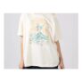 Womens Oversized Short Sleeve T-Shirt Cream