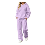 Womens Oversized Tracksuit 2-Piece Hoodie and Sweatpants Set