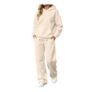 Womens Oversized Tracksuit 2-Piece Hoodie and Sweatpants UK