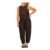 Womens Plaid 2-Piece Loungewear: Tank Top and Baggy Pants