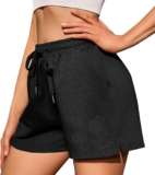 Womens Running Shorts Sweat Gym Jogging