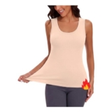 Womens Scoop Neck Thermal Tank Top Base Layer