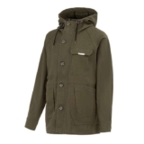 Womens Soul Cotton Hooded Button Long Sleeve Parka
