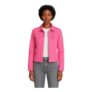 Womens Stretch Cotton Lightweight Casual Denim Jacket