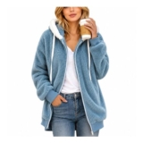 Womens Teddy Fleece Winter Coat