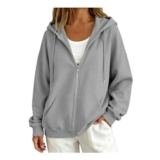 Womens UK Oversized Plain Hoodies with Pockets