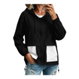 Womens Waterproof Lightweight Windbreaker Coat UK