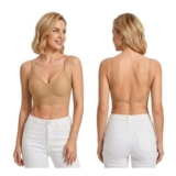 Womens Wireless Push-up Jelly Bra with Soft Straps