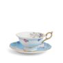 Wonderlust Apple Blossom Teacup and Saucer