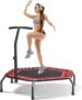 Wonlink 40/48 Rebounder Trampoline for Adults with Bungee Cords, Exercise Rebounder for Adults Indoor/Outdoor Workout, Max Load 450/550 LBS