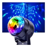 Wonsung RGB Disco Ball Lights Multi-Color LED Strobe