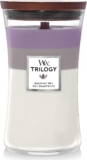 WoodWick Large Hourglass Trilogy Scented Candle with Crackling Wick Amethyst Sky Up to 130 Hours Burn Time