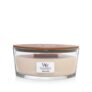 WoodWick Vanilla Bean Ellipse Jar Candle