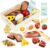 Wooden Food for Play Kitchen, 12-Piece Pretend Breakfast Set