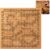 Wooden Jigsaw Puzzle for Adults – Hard & Fractal Tray Puzzle,Unique Mind Teaser & Difficult Brain Game,Laser-Cut Labyrinth Design for Precision Fit,Creative Travel Gift