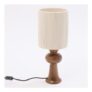 Wooden Woven Shade Table Lamp 36x20cm
