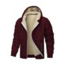 Workwear Jacket Thermal Fleece Mens Warm Fit