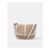Woven Crossbody Bag Cream