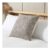 Woven Leopard Print Cushion, Grey