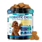Woyamay Probiotics for Dogs Chews: Gut & Digestive – £11.13 S&S Voucher