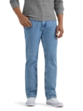 Wrangler Authentics Mens Zm100ls Jeans, Light Stonewash, 40W / 30L UK