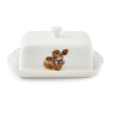 Wrendale Designs Royal Worcester Wrendale Deigns Butter Dush Cow, White