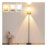 Wudyfei LED Floor Lamp, 67 In, 9W Bulb, Black