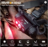 Wurkkos HD50 LED Headlamp 4000LM High Power Rechargeable Flashlight IP67 Waterproof – With Code – Sold by Wurkkos Global Store