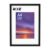 Wyewye A4 Frame Wooden Photo Frames with A5 Mount
