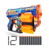 X-Shot Skins Dread Foam Dart Blaster Sonic Edition, 12 Darts