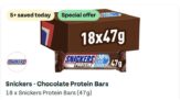 X18 Snickers Protein, 47g (BBE 27/08/26) Via App