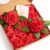 XIANNVXI Red Roses Artificial Flowers with Stems,Realistic Fake Faux Foam Roses,Red Flowers for Wedding Bridesmaid Bridal Bouquet Valentines Anniversary Baby Shower Xmas Party Boho DIY 16Pcs